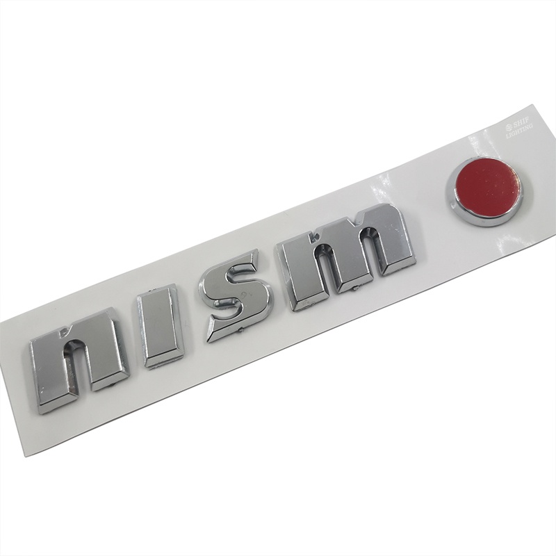 1pc Stiker Emblem Logo NISMO 3D Bahan ABS Untuk Fender Belakang Mobil NISSAN NISMO