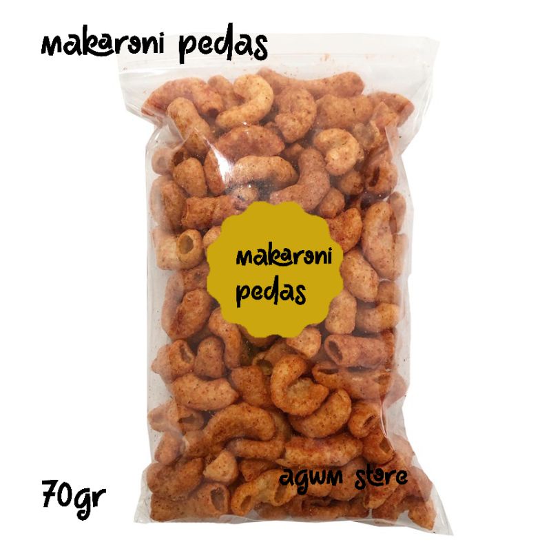 

MAKARONI PEDAS CEMILAN ENAK
