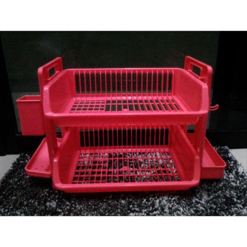 TOP Maspion B R030 Rak Pengering Piring Mangkok Plastik Susun 2 terbaik