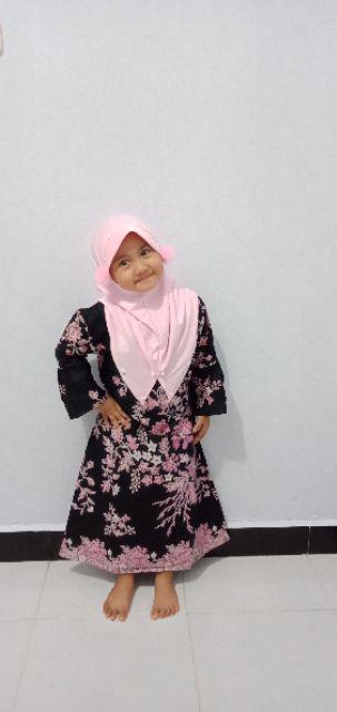 Gebyar Cuci Gudang Gamis Batik Anak // Sale // Usia 4-9 Tahun