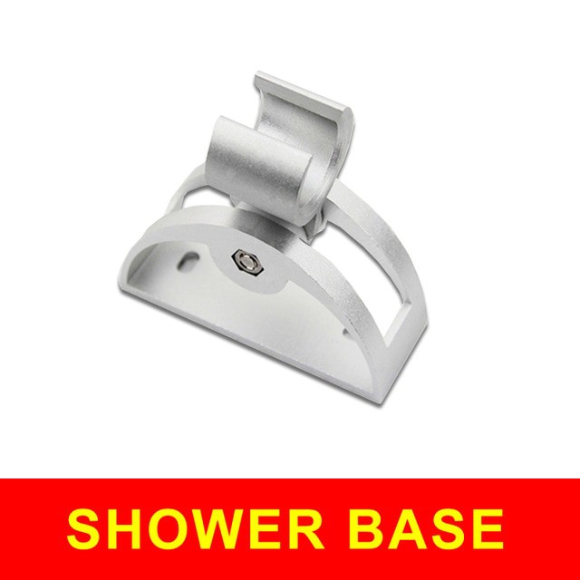Stand Head Holder Shower Mandi Adjustable Head - 7RHZ0KSV - Silver