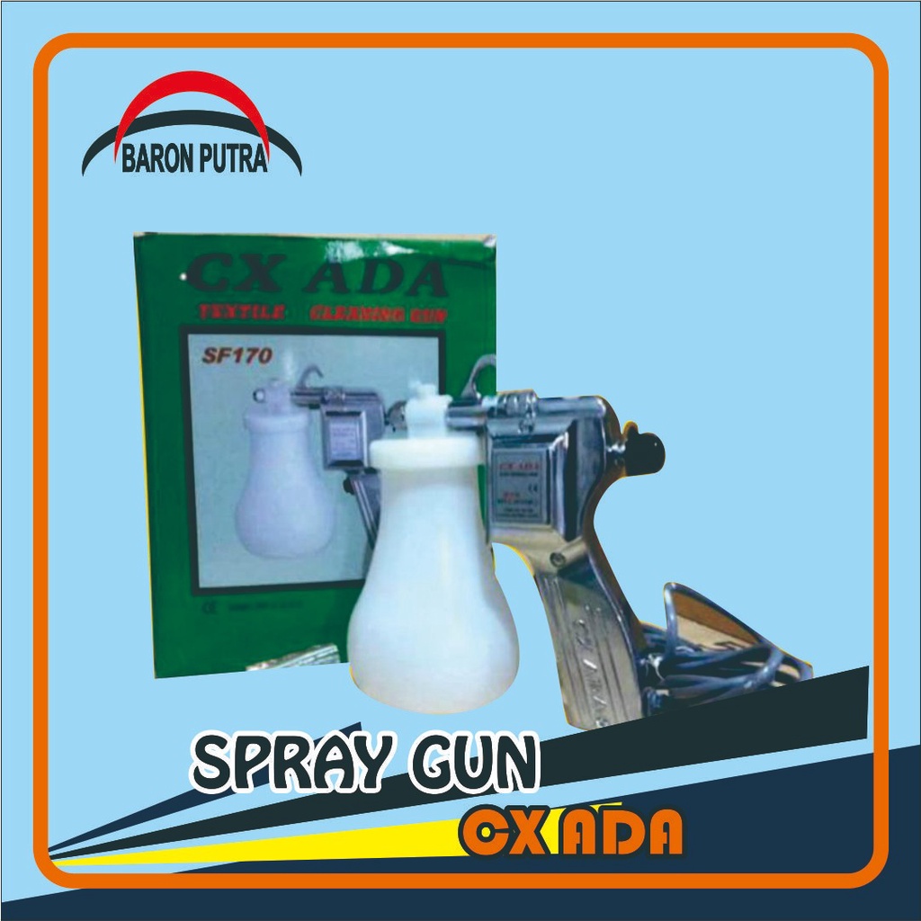 SPRAY GUN TEXTILE CLEANING GUN CX ADA