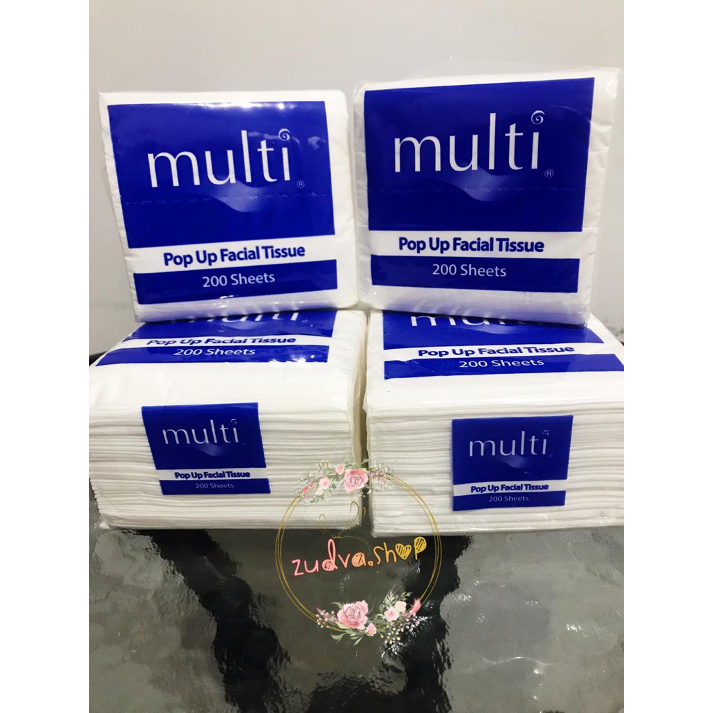TISSUE MULTI POP UP 200 SHEET / TISU MULTI / TISU / TISSUE