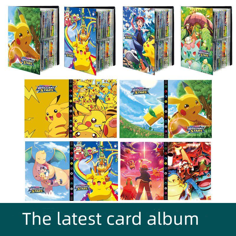 PokéMon Trading Card Album Collection Book Folder Holder Display Storage Cases