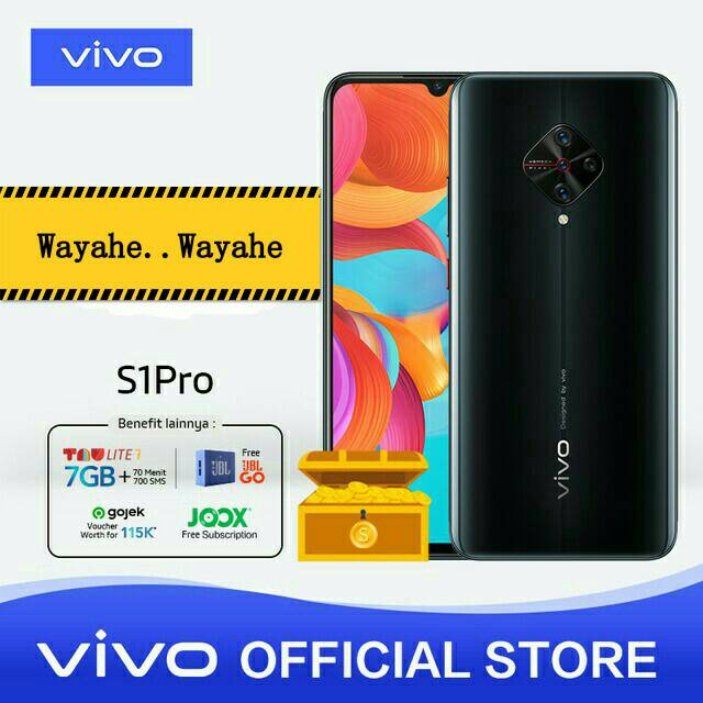 VIVO S1 PRO RAM 8GB/128GB GARANSI RESMI 1 TAHUN