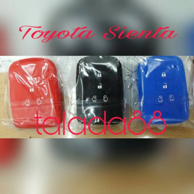 Casing Kondon remote silikon  Toyota Sienta dan Voxy