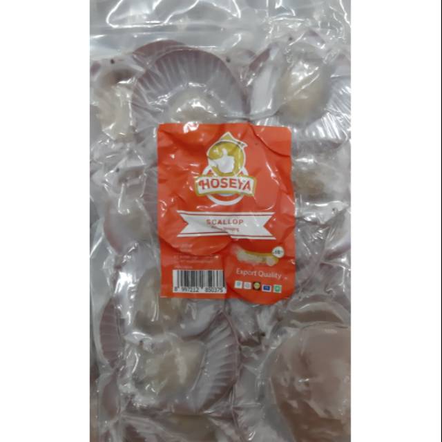 

Hoseya scallop cangkang 250gr