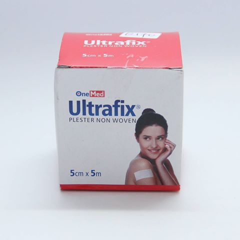 Cod Plester Ultrafix Onemed 5cm X 5M Plesterin Luka Kulit Non Woven