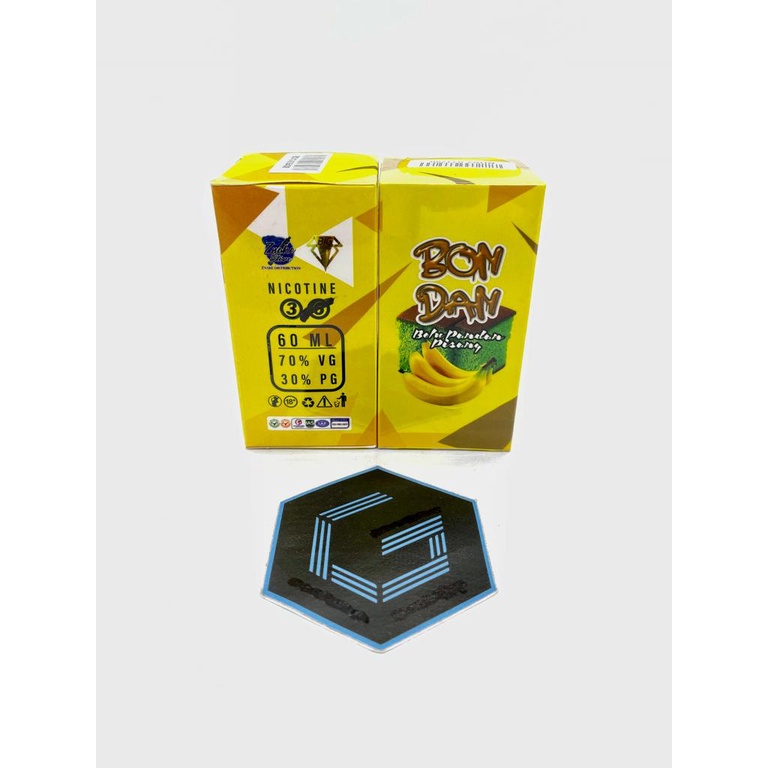 Bondan V2 PISANG 60ML by Pamela Safitri x Java Bolu Pandan Liquid vape