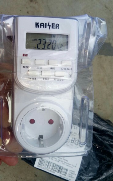 Stopkontak Timer Digital Kaiser Timer Digital