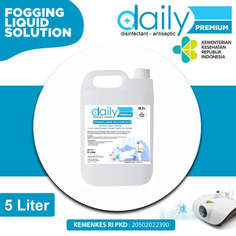 CAIRAN DESINFEKTAN FOGGING 5 LITER DAILY PREMIUM FLS