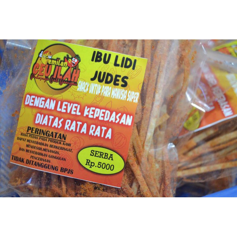 

cemilan Ceu Ilah - IBU LIDI JUDES