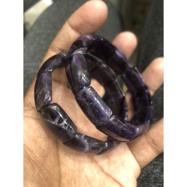 gelang kecubung asli