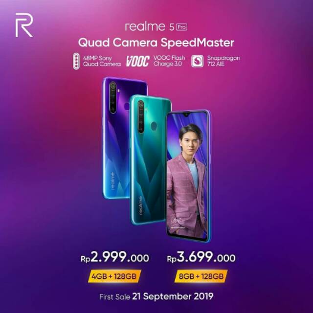 Hp Realme 5 Pro 8/128Gb New