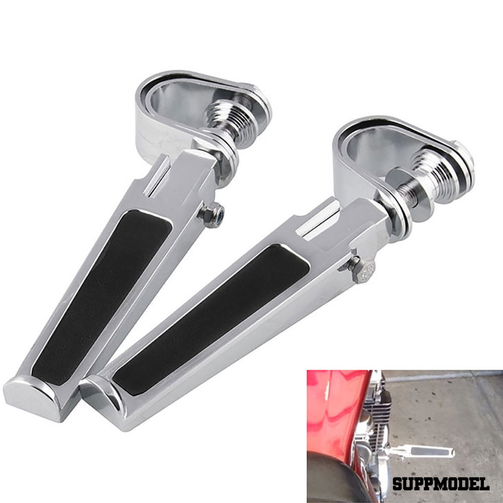 Spm 2pcs Pedal Kaki Lipat Anti Retak Untuk Mesin Motor