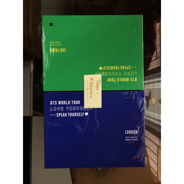 BTS sao paulo dvd / BTS london dvd [baca deskripsi]