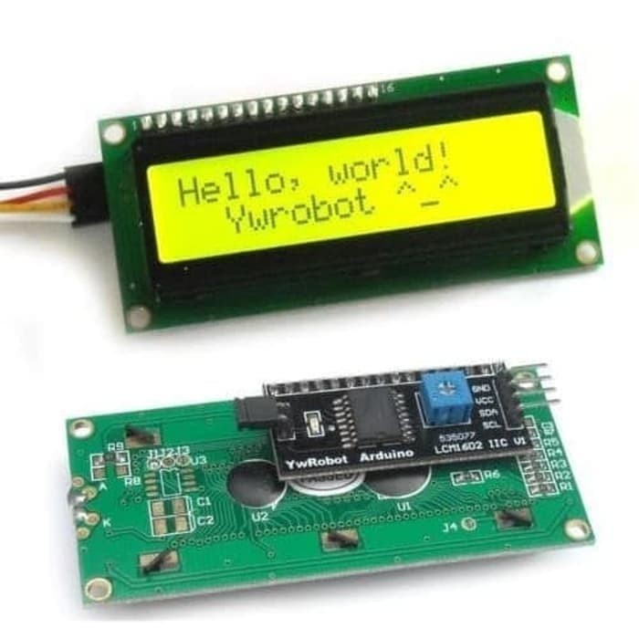 I2C LCD 1602 Display LCD 16x2 with I2C LCD 16*2 dengan IIC LCD Character