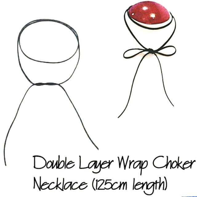 Paket Hemat Premium Choker Necklace Set N (Get 4 Pcs Kalung)