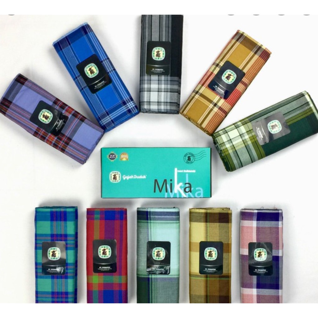 sarung  cap gajah duduk mika