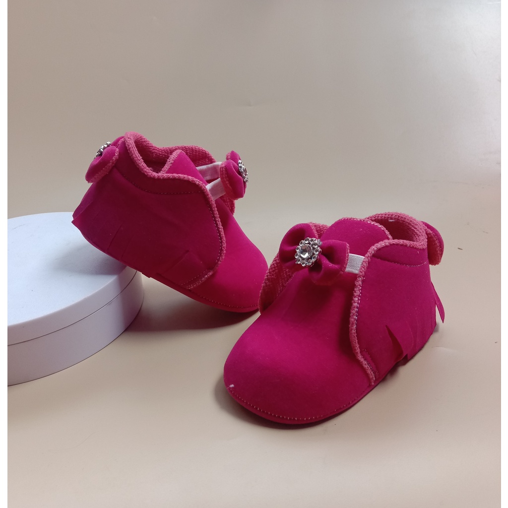 SEPATU BAYI PREWALKER PEREMPUAN USIA 0-12 BULAN / SEPATU BAYI MURAH - RAWING