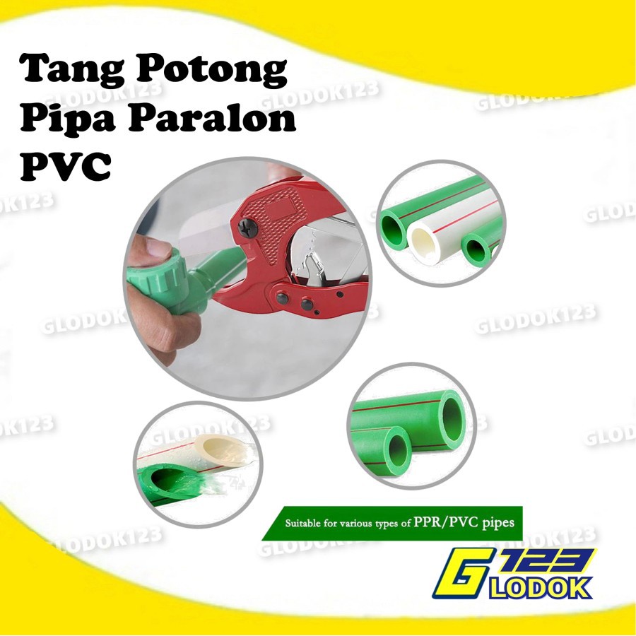 Gunting Pipa Alat Tang Potong Pipe Cutter PVC PPR HDPE PEX Paralon