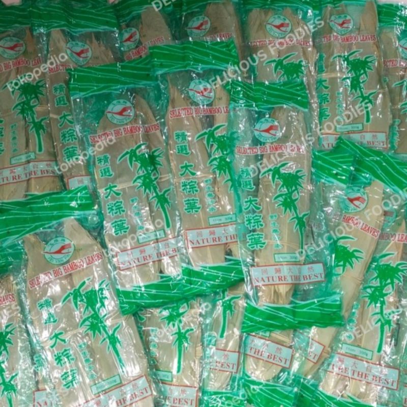 

Daun Bakcang Kering Merk Fei Yan Pai 11cm x 300gr