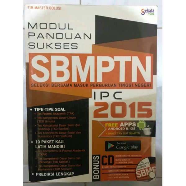 MODUL PANDUAN SUKSES SBMPTN IPC 2015