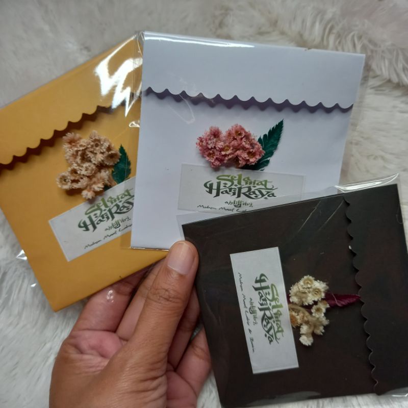 

Amplop angpao lebaran unik angpao rustic amplop thr murah bunga kering