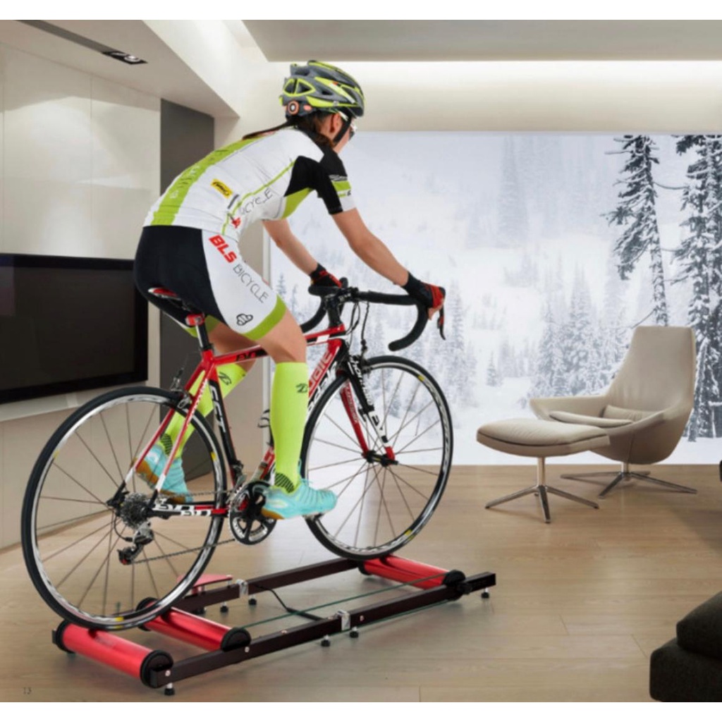 Bike Trainer Roller Treadmill Sepeda Statis ION Element Indoor Balap Roadbike MTB Lipat Folding BT02-3