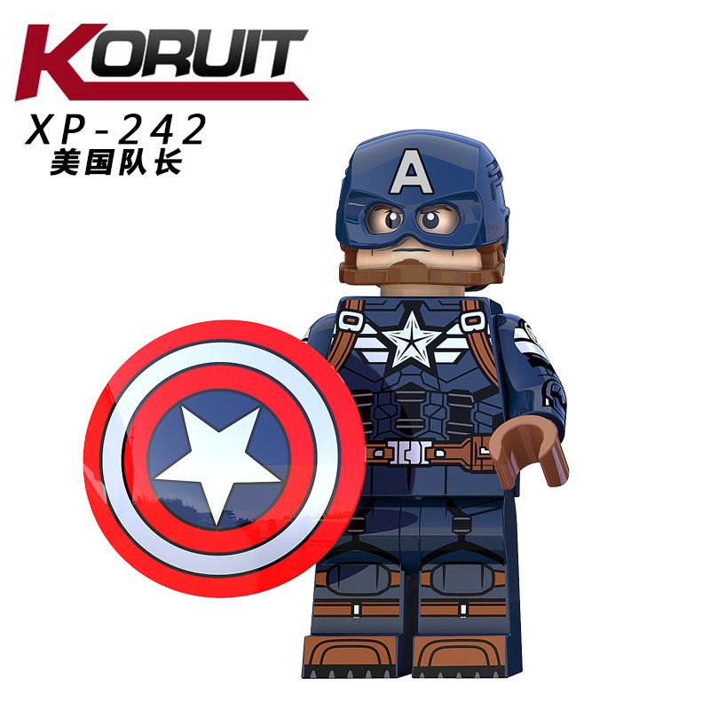 Mainan Anak Lego Iron Man Minifigure Murah WM6063 Ironman Minifigures Marvel Avengers Bricks Figure doctor strange wasp antman warmachine scarlet witch thor superman-Capt America XP242