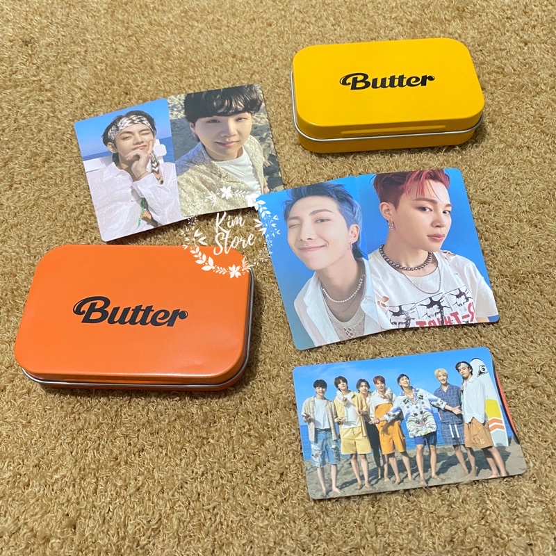 READY OFFICIAL PHOTOCARD BUTTER BTS