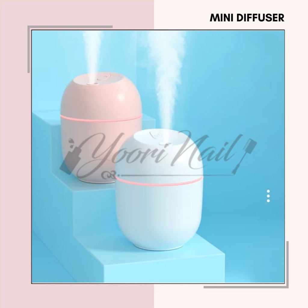 Mini Diffuser Humidifier USB Portable Air Purifier Aromatherapy Essential Oil Difuser 250ml