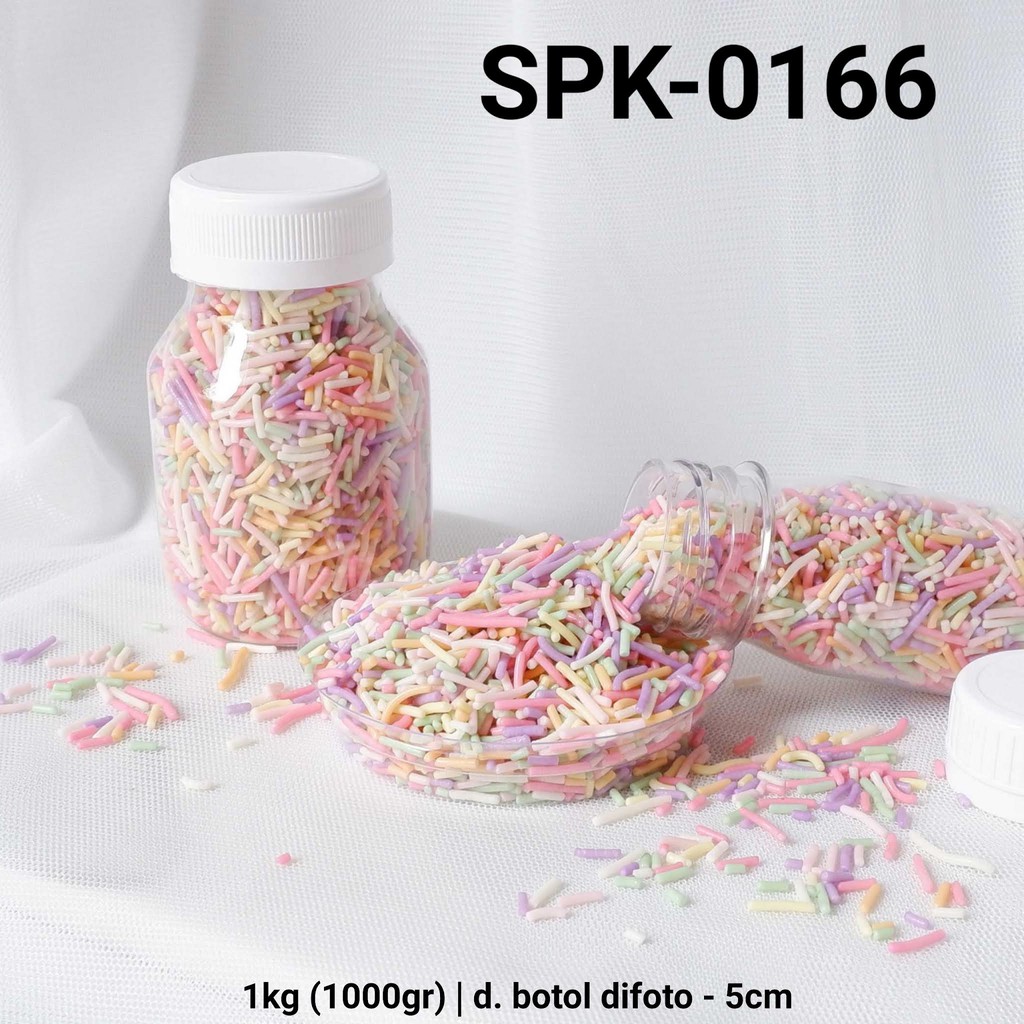 

SPK-0166 Sprinkles sprinkle sprinkel 1kg 1 kilo meses warna pastel yamama baking grosir murah sprinkles cake dekorasi mutiara trimit decoration story sprinklestory sprinklesstory sprinkle story yamama baking