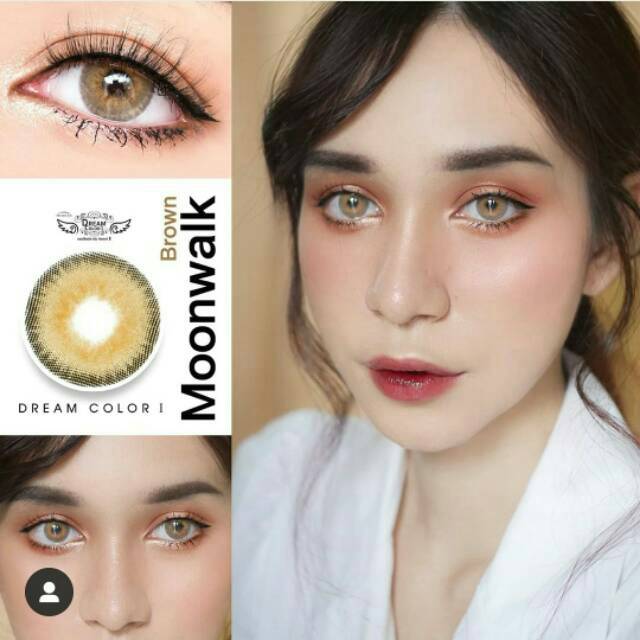 Softlens DCL Moonwalk Brown / KONTAK LENSA