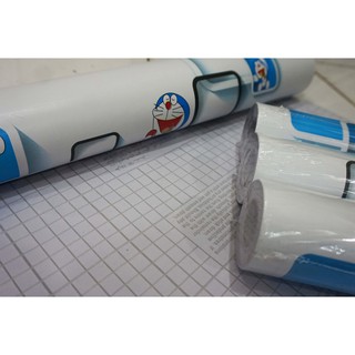  Wallpaper  Dinding  Motif Doraemon  3D Ukuran 10 Meter x 45 