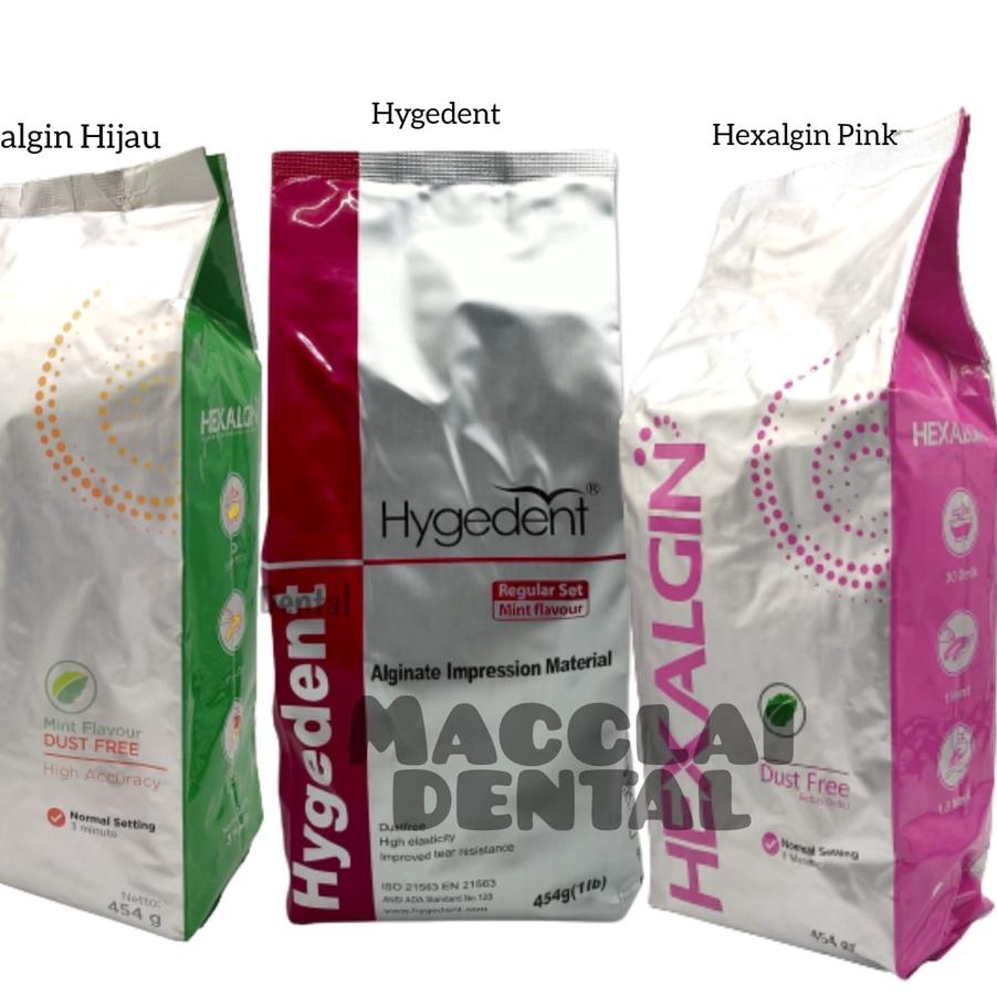 ۞ DENTAL ALGINATE HEXALGIN HYGEDENT ▲