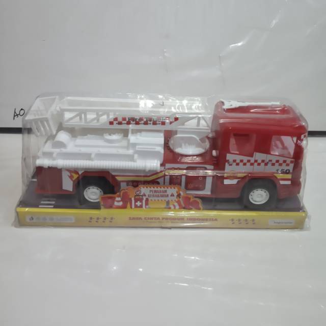 Set Mika Mobil Pemadam kebakaran