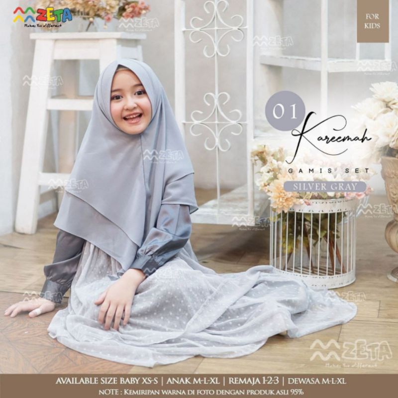 Rumah Gamis Anak (Zeta Kareemah Gamis Set Anak)