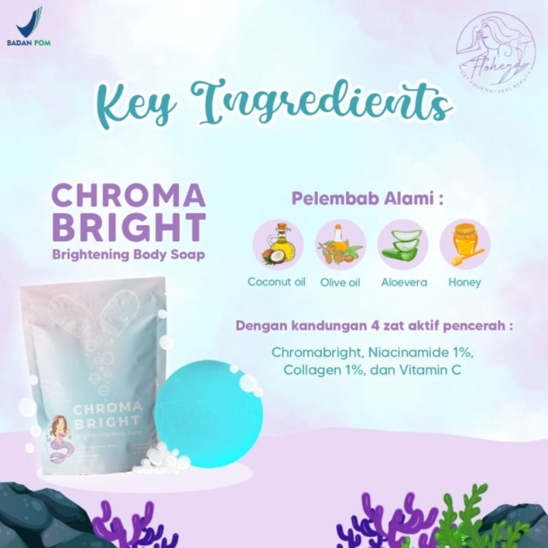 CHROMA BRIGHT BRIGHTENING BODY SOAP 50GR