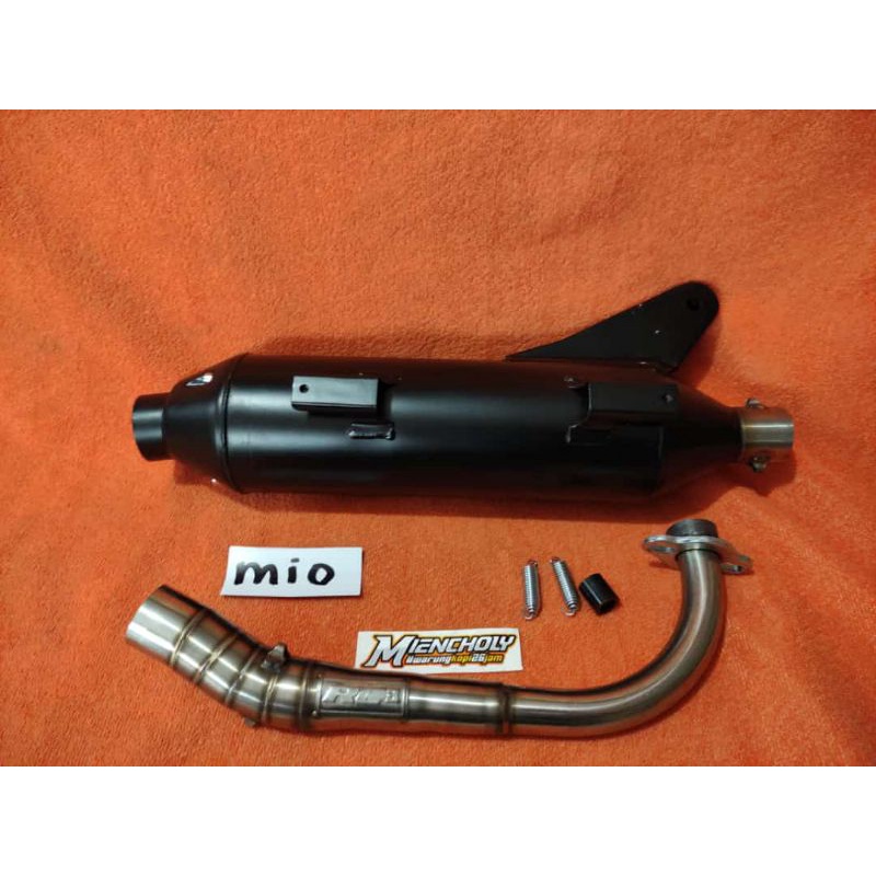 KNALPOT TSUKIGI MIO FINO KARBU RC3 RACING KNALPOT STANDAR BOBOK YAMAHA MIO FINO SOUL KARBU NOT AHM W