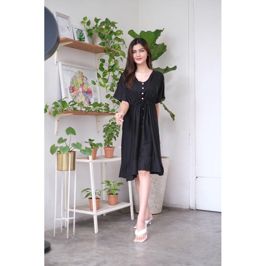 DRESS VIONA/DRESS BALI POLOS/DRESS TALI SERUT/DRESS KANCING