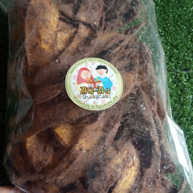 

keripik pisang coklat