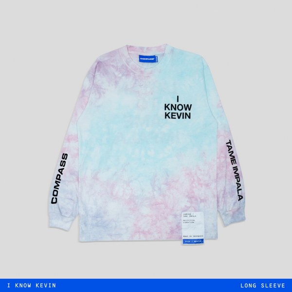 Sepatu Compass Tame Impala Long Sleeve &quot;I Know Kevin&quot; Retrograde Low Hi Spectrum 01 02 43 44 XL