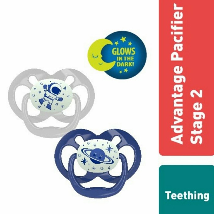 Dr. Browns Advantage Pacifier Glow In The Dark Empeng Bayi Dr Brown