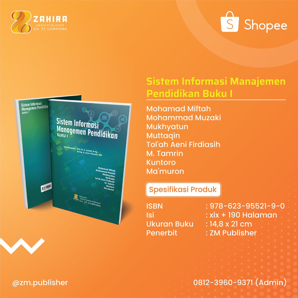 Jual Buku Sistem Informasi Manajemen Pendidikan Buku I | Shopee Indonesia