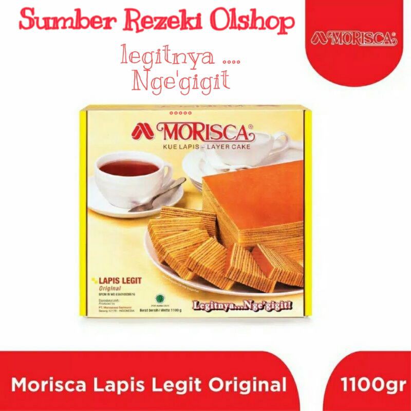 

Morisca Kue Lapis Legit 1100gr