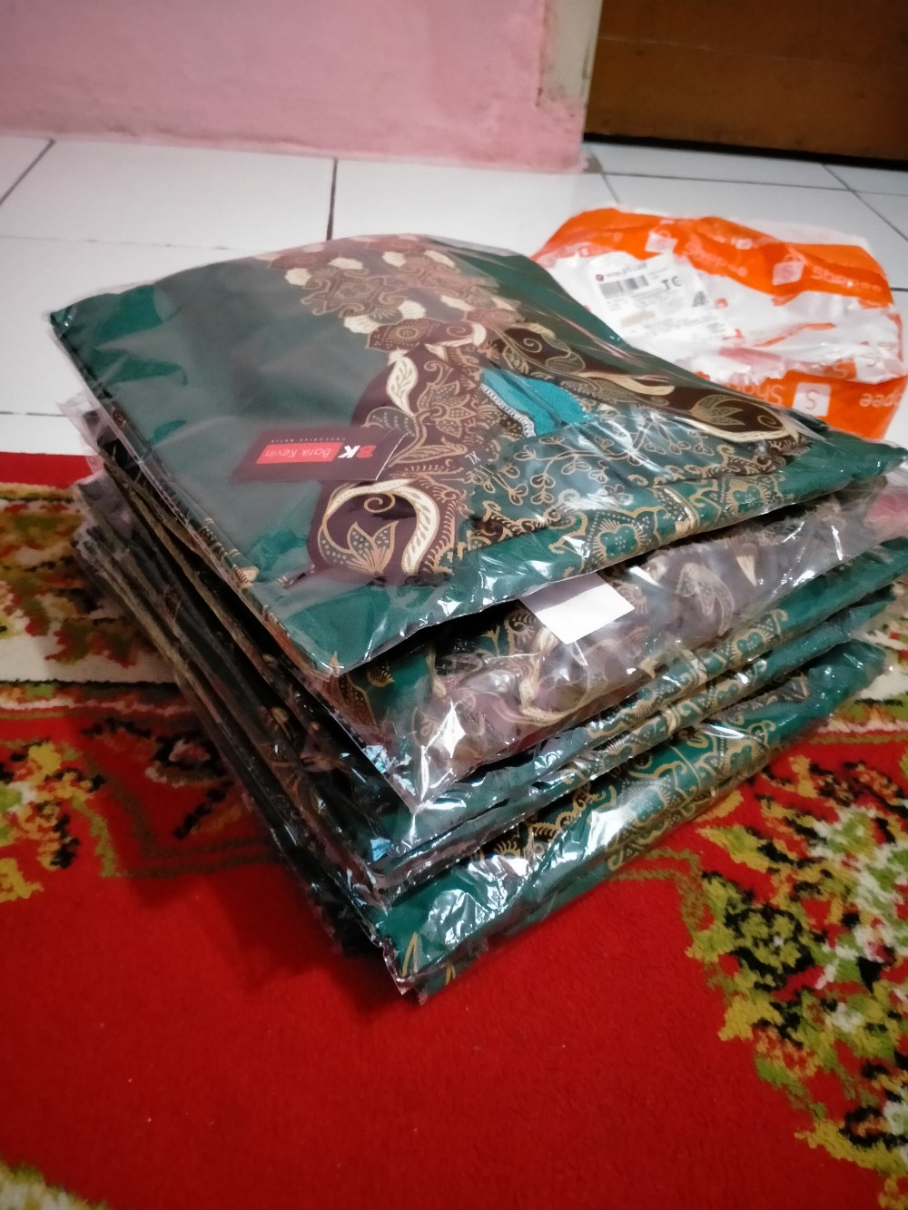 [cod] Bayar Dirumah Tunik Batik Ukuran Xs M L Xl Xxl Xxxl