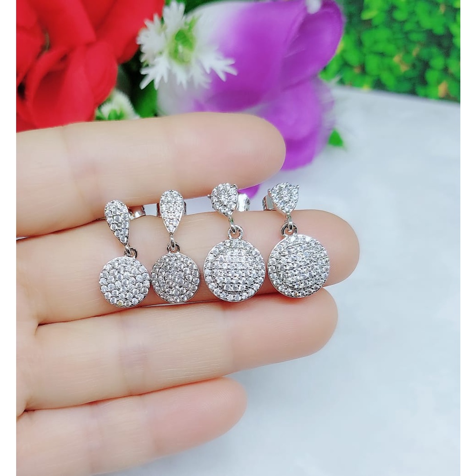 Anting xuping permata lapis emas perhiasan fashion 0472-0475