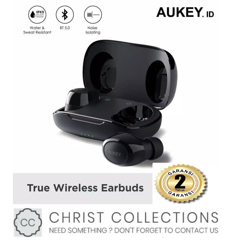 AUKEY TRUE WIRELESS BLUETOOTH EARPHONE HEADSET MINI EARBUDS TWS EP-T16S