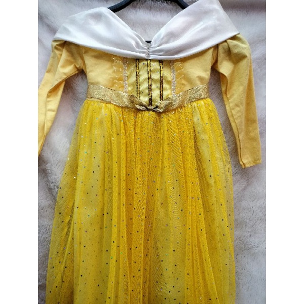 Gaun Anak Belle Gold/ Gaun Gold Anak Perempuan